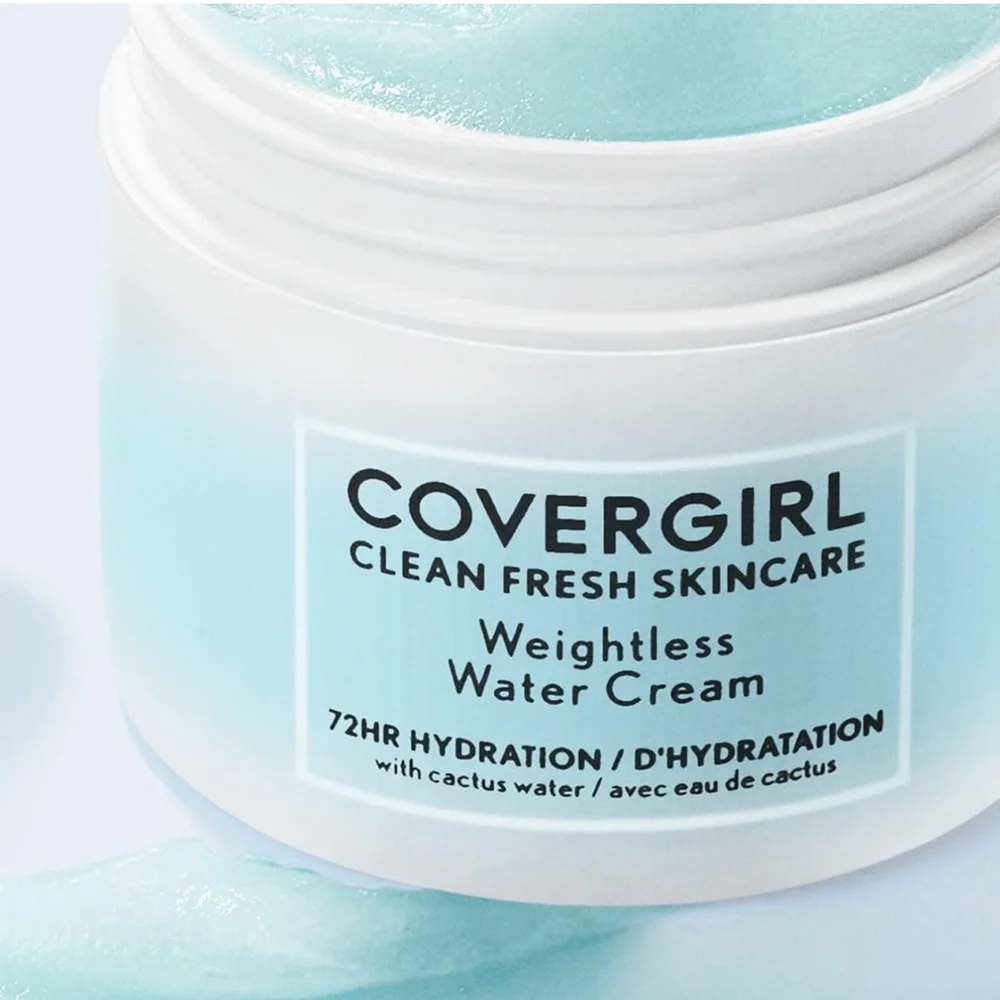 COVERGIRL Clean Fresh Skincare Weightless Water Cream, 2.0 Oz - Picture 5 of 12